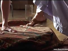 Голая Mimi Rogers с красивыми сиськами позирует для зрелого художника